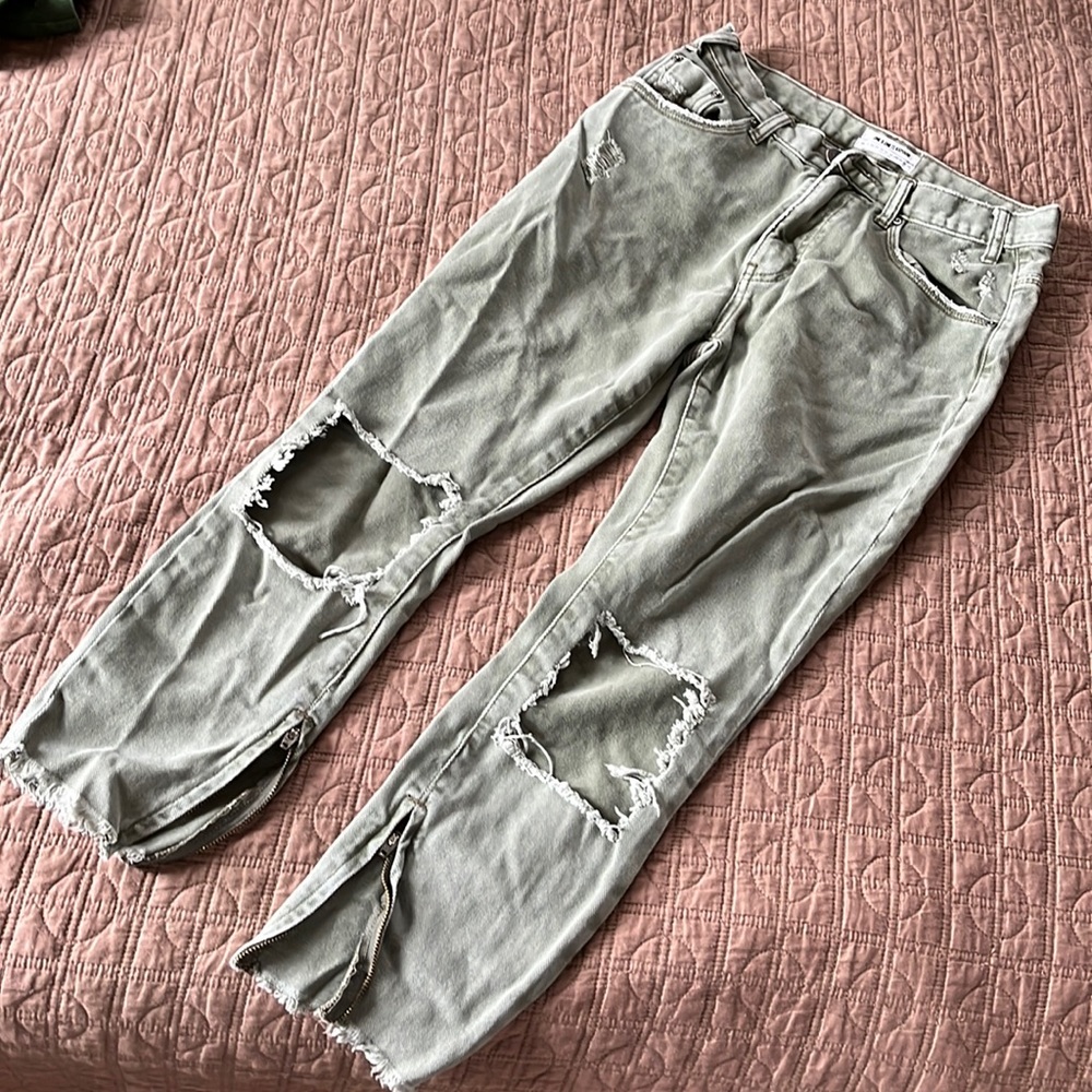One X Oneteaspoon distressed crop jeans 29